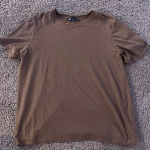 Brown Womens ZARA tee